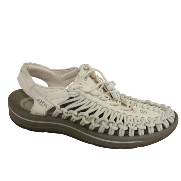 Keen Uneek Whitecap Cornstalk Braided Bungee Cord Perfect Fit Construction SZ 6 - Picture 6 of 10